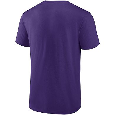 Men's Fanatics Branded Purple Minnesota Vikings Hometown Collection 1st Down T-Shirt