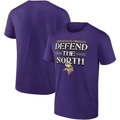 Men's Fanatics Branded Purple Minnesota Vikings Hometown Collection 1st Down T-Shirt