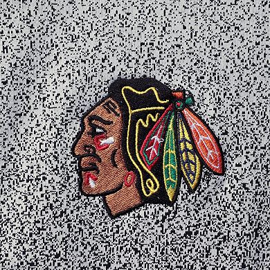 Women's Antigua White/Black Chicago Blackhawks Guide Desert Dry Full-Zip Jacket