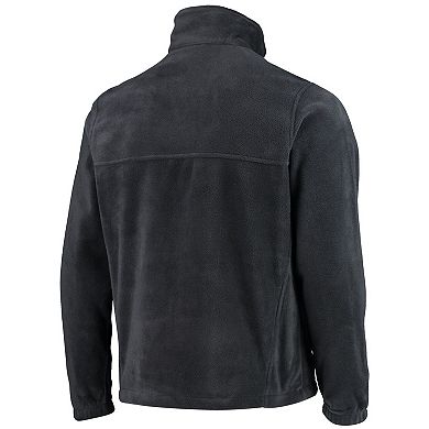 Men's Columbia Black Chicago Bulls Flanker Full-Zip Jacket