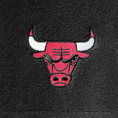Men's Columbia Black Chicago Bulls Flanker Full-Zip Jacket
