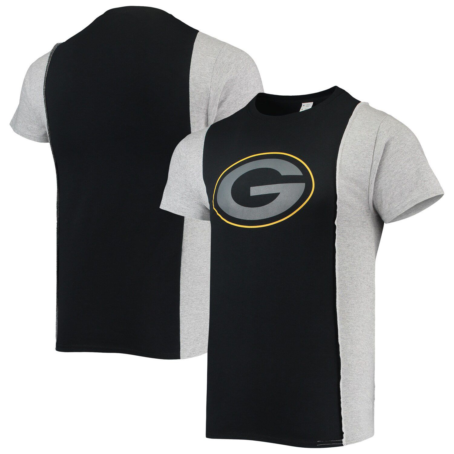 Women's Nike Green Bay Packers Heather Gold/Heather Football Pride Raglan 3/4-Sleeve T-Shirt Size: Small