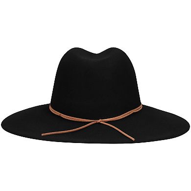 Women's New Era Black Cleveland Browns Willow Wide Brim Fedora