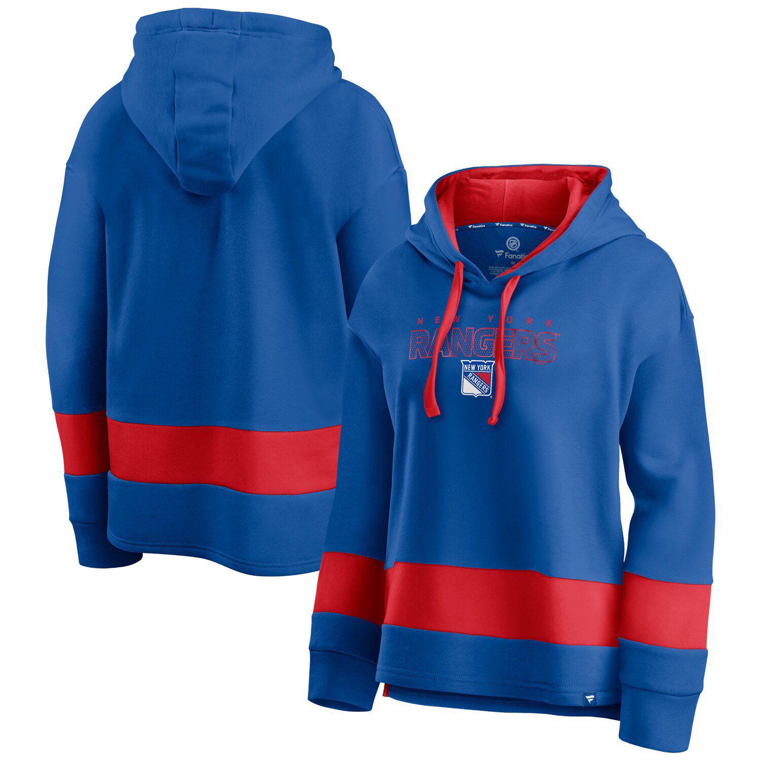 ADIDAS Sweatshirt Men's Size M New York Rangers Pullover Hoodie NHL  Climawarm