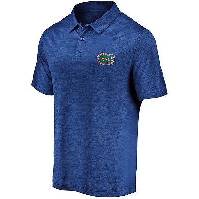 Men's Fanatics Branded Royal Florida Gators Primary Logo Striated Polo