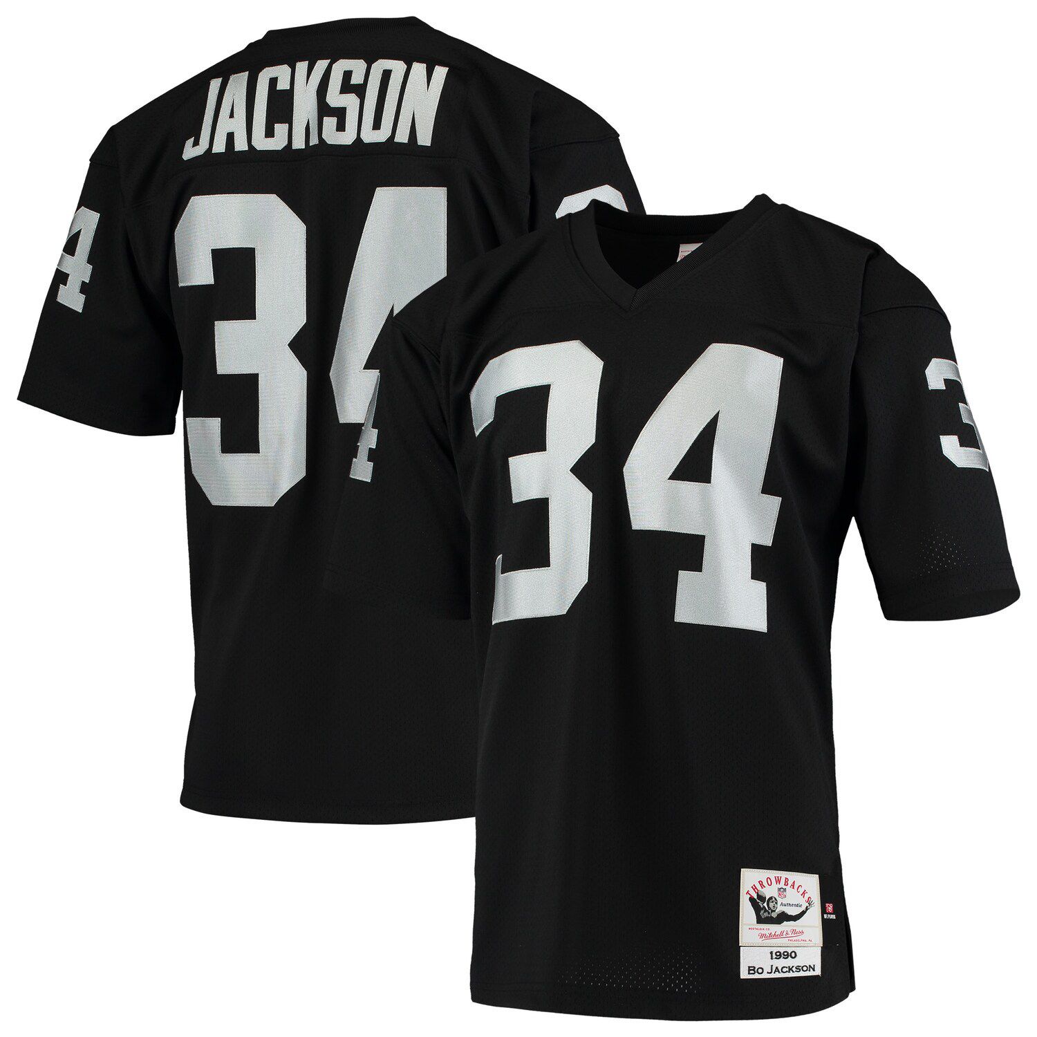 Mitchell & Ness Fred Biletnikoff Black Las Vegas Raiders Legacy Replica Jersey