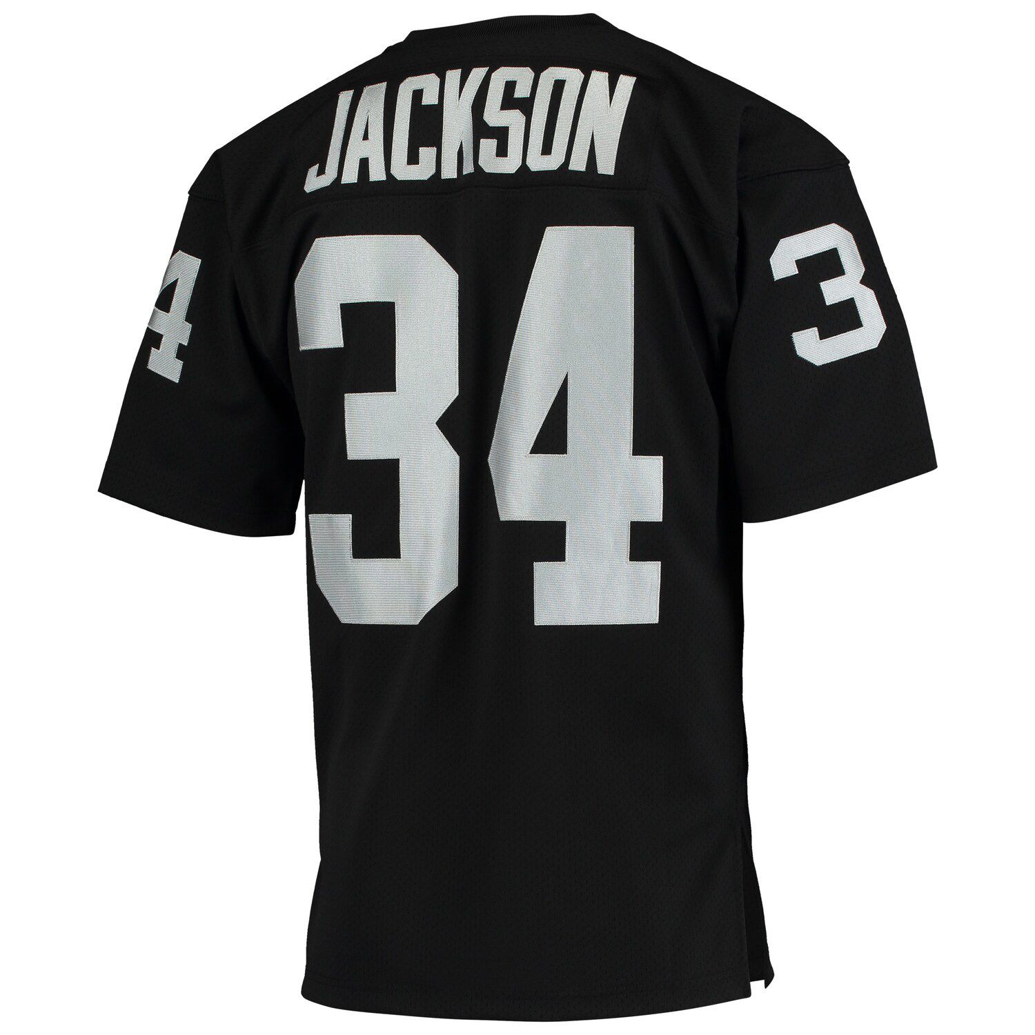 Maillot De Football Vintage Mitchell & Ness - Bo Jackson, Los Angeles Raiders, Taille L, Années 80, Occasion Peu Porté