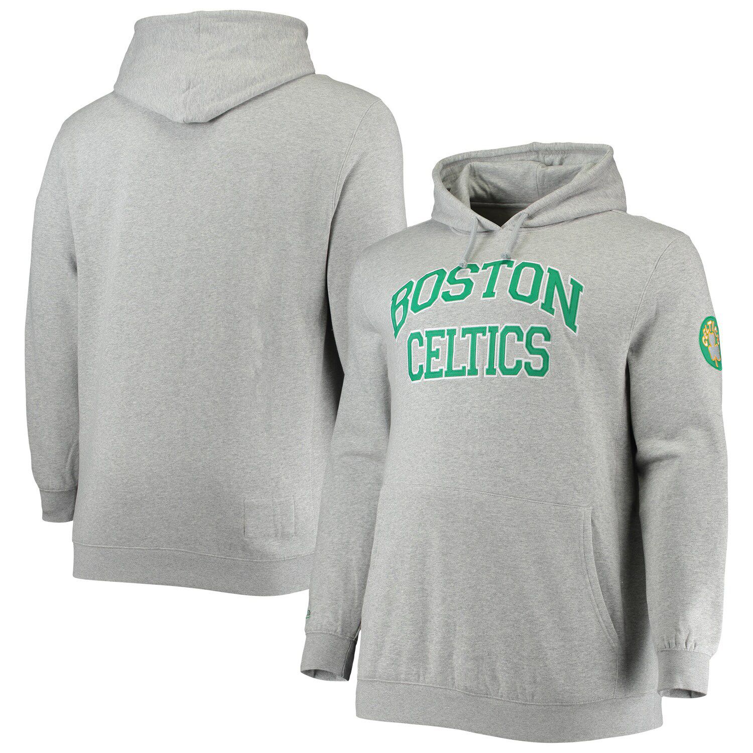 Boston Celtics Fanatics Branded Big & Tall Jersey Muscle Pullover