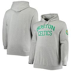 Outerstuff Kids' Youth Kelly Green/black Boston Celtics Strong Side Pullover  Sweatshirt