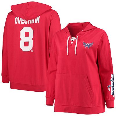 Capitals lace up hoodie online
