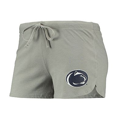 Women's Concepts Sport Navy/Gray Penn State Nittany Lions Raglan Long Sleeve T-Shirt & Shorts Sleep Set