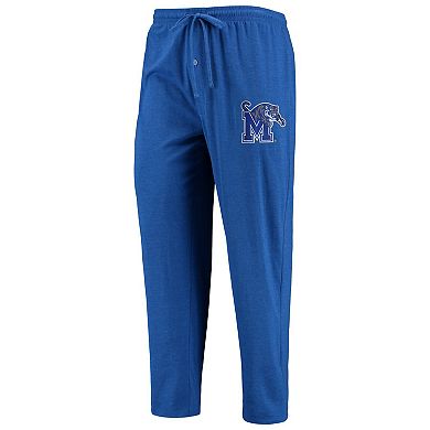 Men's Concepts Sport Royal/Heathered Charcoal Memphis Tigers Meter Long Sleeve T-Shirt & Pants Sleep Set