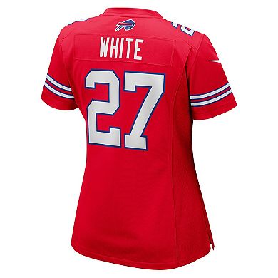 Women's Nike Tre'Davious White Red Buffalo Bills Game Player Jersey