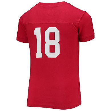 Youth Wes & Willy Crimson Alabama Crimson Tide Football T-Shirt & Pants Sleep Set