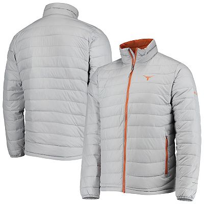 Men's Columbia Gray Texas Longhorns Powder Lite Omni-Heat