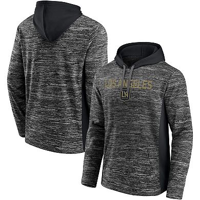 Men's Fanatics Branded Charcoal LAFC Shining Victory Space-Dye Pullover Hoodie