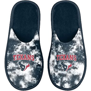 Women's FOCO Houston Texans Iconic Logo Scuff Slippers