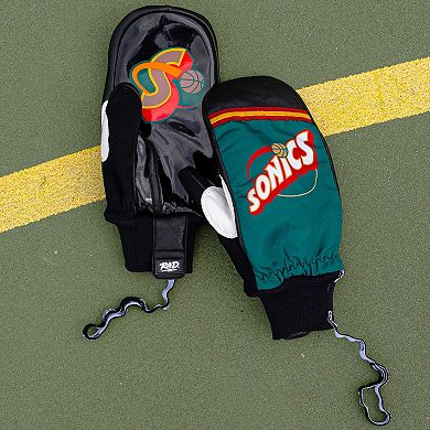 Seattle SuperSonics Classic Snow Mittens