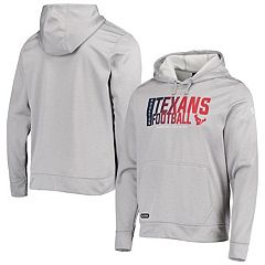 Houston Texans NFL Super-Soft Lightweight 3 Button Pullover Hoodie Men's M