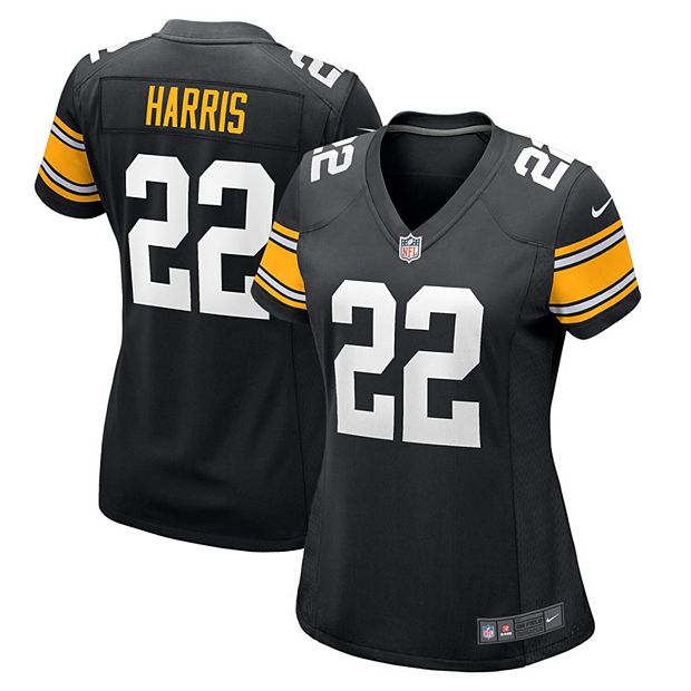 Youth Nike Najee Harris Black Pittsburgh Steelers Alternate Game Jersey