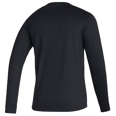 Men's adidas Black Chicago Fire From 97 Til Forever Long Sleeve T-Shirt