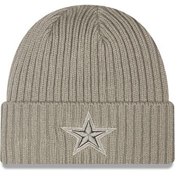 Dallas Cowboys Men's New Era Core Classic Cuffed Knit Hat - Brown