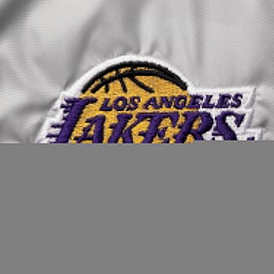 Women's Columbia Gray Los Angeles Lakers Flashback Full-Zip Jacket