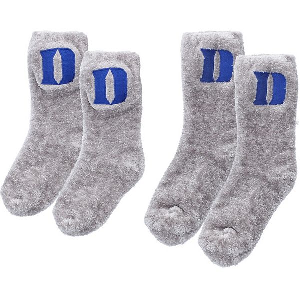 ZooZatz Duke Blue Devils Mommy & Me Fuzzy Socks