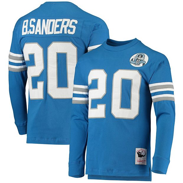 Detroit Lions Youth Shirt Barry Sanders Mitchell & Ness Retired