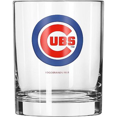 Chicago Cubs Letterman 14oz. Rocks Glass