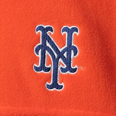 Men's Columbia Orange New York Mets Full-Zip Flanker Jacket