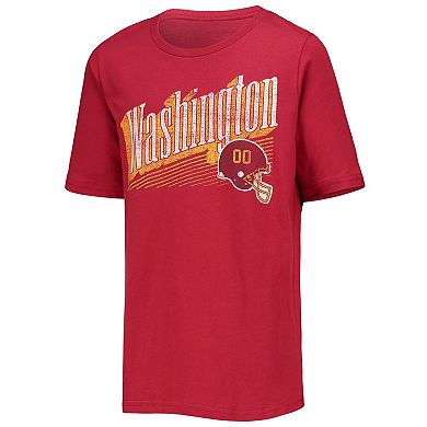 Youth Burgundy Washington Football Team Winning Streak T-Shirt