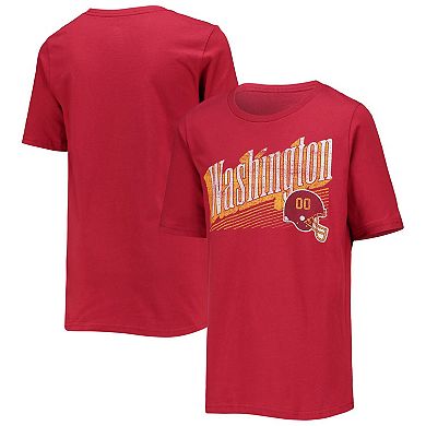 Youth Burgundy Washington Football Team Winning Streak T-Shirt