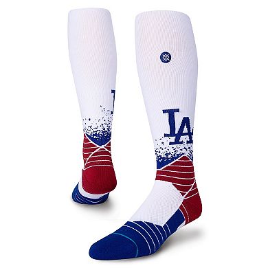 Men's Stance White Los Angeles Dodgers 2021 City Connect Over the Calf Socks