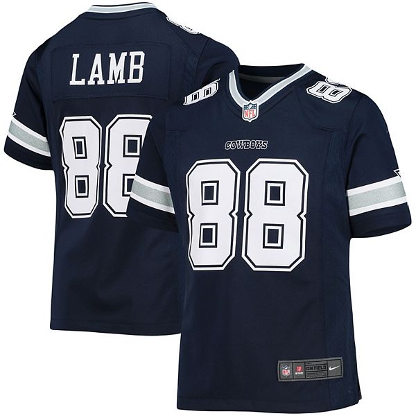 Nike Boys and Girls Infant CeeDee Lamb Navy Dallas Cowboys Game Jersey