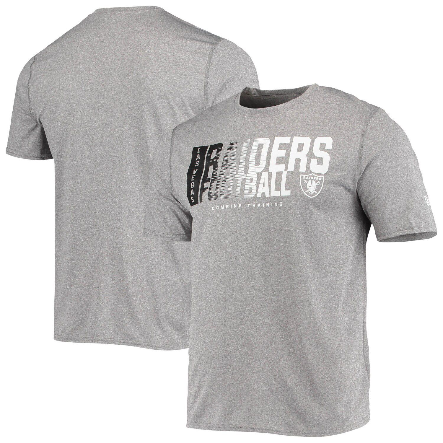 Las Vegas Raiders New Era Sideline Chrome T-Shirt - Cream