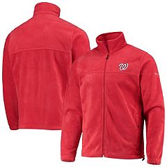 Washington Nationals Reliever Red/Navy Satin Jacket