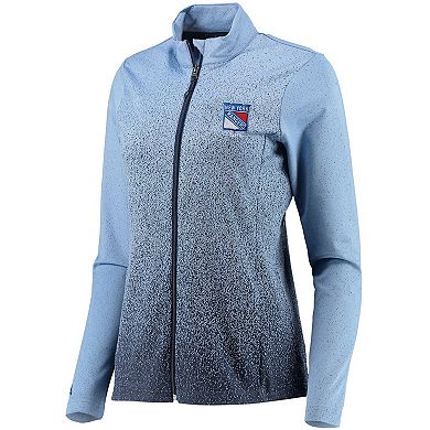 Women's Antigua Royal/Navy New York Rangers Guide Desert Dry Full-Zip Jacket