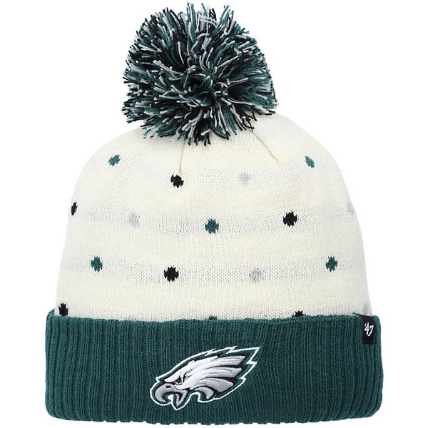 Philadelphia Eagles Youth 47 Brand Cuffed Pom Knit Hat