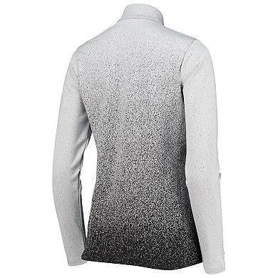 Women's Antigua White/Black Austin FC Guide Full-Zip Jacket