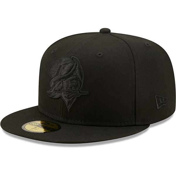 Men's New Era Tampa Bay Buccaneers Black on Black Alternate Historic ...