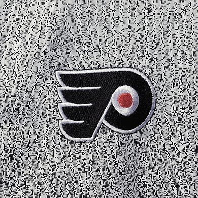 Women's Antigua White/Black Philadelphia Flyers Guide Desert Dry Full-Zip Jacket