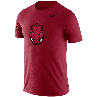 Men's Nike Cardinal Arkansas Razorbacks School Secondary Logo Legend ...