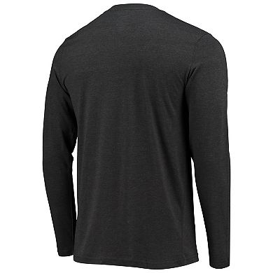 Men's Concepts Sport Blue/Heathered Charcoal Seton Hall Pirates Meter Long Sleeve T-Shirt & Pants Sleep Set