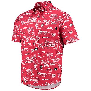Men's Reyn Spooner Red Georgia Bulldogs Classic Button-Down Shirt