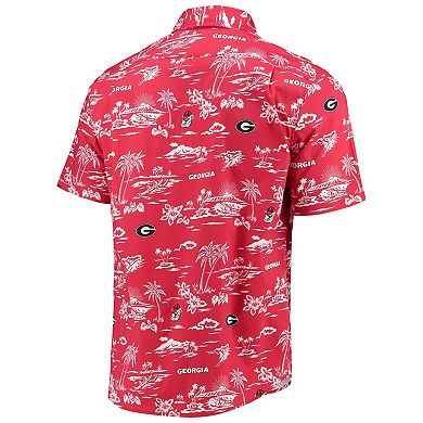 Men's Reyn Spooner Red Georgia Bulldogs Classic Button-Down Shirt