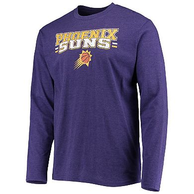 Men's Concepts Sport Black/Purple Phoenix Suns Long Sleeve T-Shirt & Pants Sleep Set