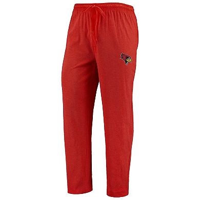 Men's Concepts Sport Red/Heathered Charcoal Illinois State Redbirds Meter Long Sleeve T-Shirt & Pants Sleep Set
