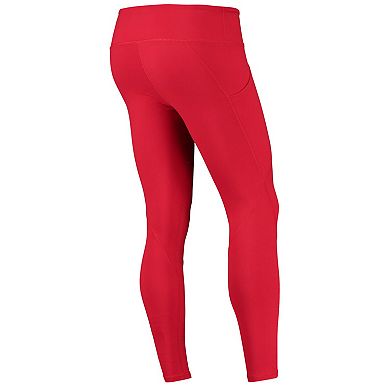 Women's ZooZatz Scarlet Ohio State Buckeyes Pocketed Leggings