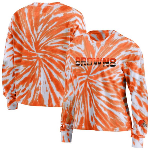 Women's WEAR by Erin Andrews Orange Cleveland Browns Open